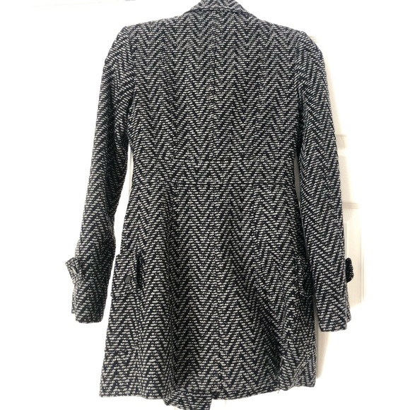 BCBGeneration Black and Gray Coat | XXS - Picture 2 of 12